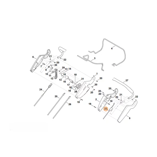 STIHL   Cięgno 6375 700 7510